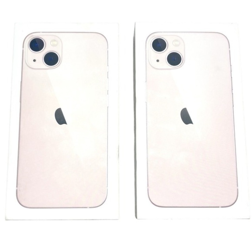 Apple iPhone 13 Pink Empty Boxes Lot (2) BOX ONLY‎ 128GB A2482